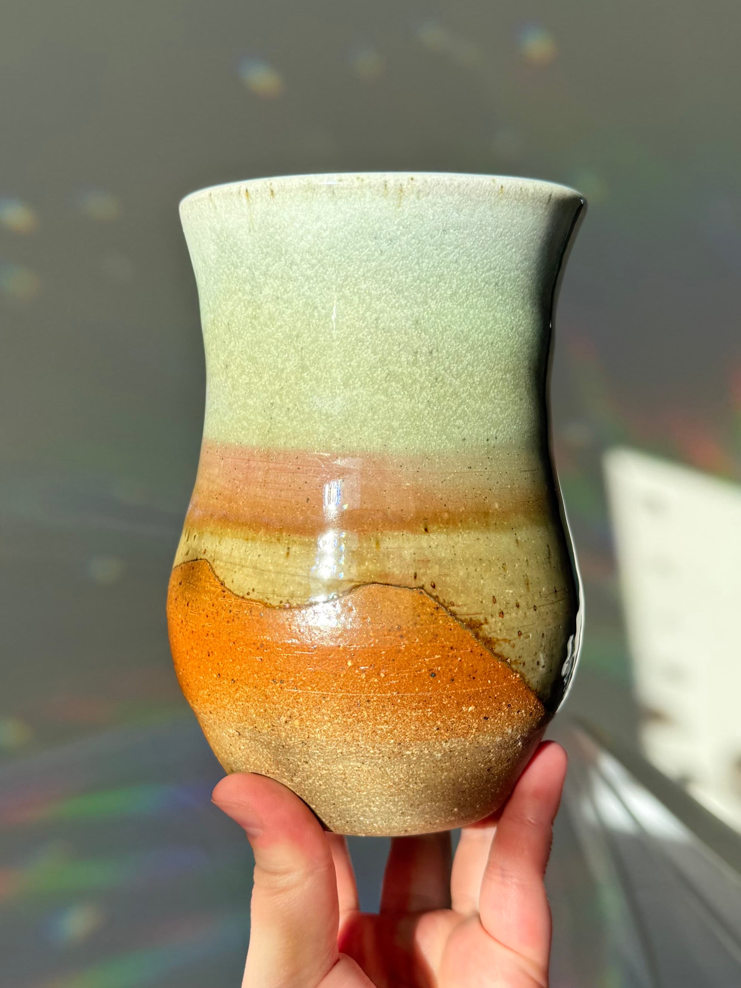 Moss & Amber Vase