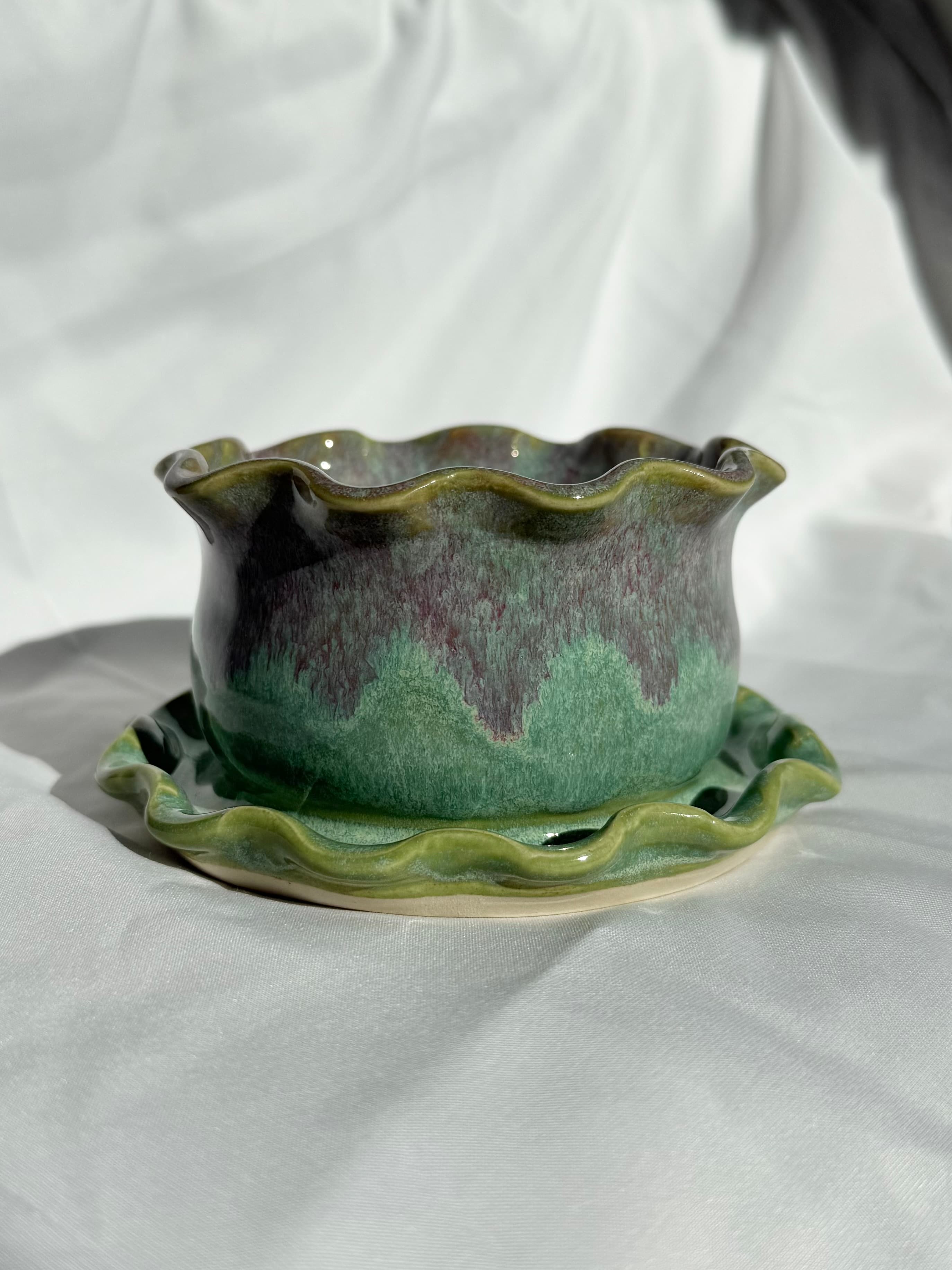 Ruffle Planter